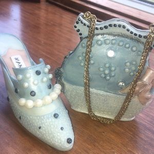 Nostalgia Miniature Collectible Purse&Shoe